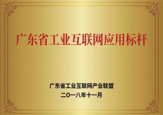 廣東省工業互聯網應用标杆