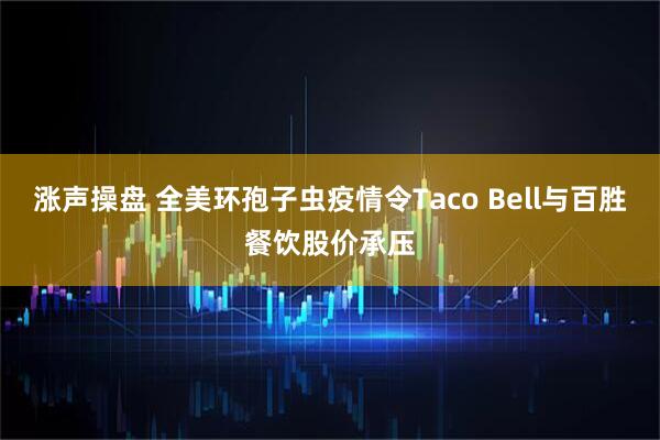 涨声操盘 全美环孢子虫疫情令Taco Bell与百胜餐饮股价承压